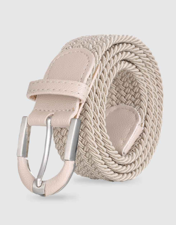 Men's Twill Weave Elastic Belt